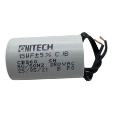 Capacitor 15uf Motor Portão Eletrônico Ppa Rossi Rcg Garen Foto mini  2