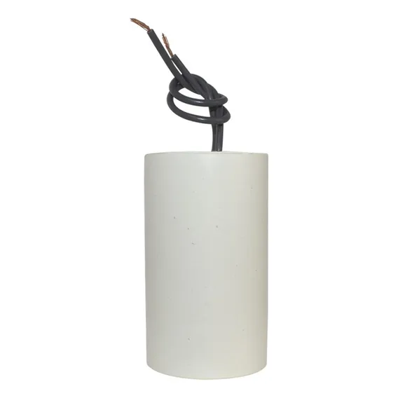Capacitor 2 Fios Permanente 60uf 250vca Onda Positiva Foto 1