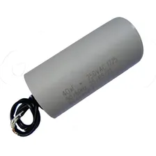 Capacitor 40uf /250v Para Motor De Portão E Máquinas Foto mini 1