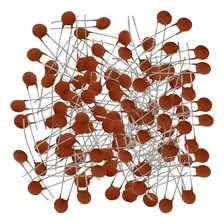Capacitor Disco Ceramico 100nf X 50v (104) - 100 Peças Foto mini 2