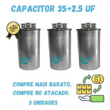Capacitor Duplo 35+2.5 Uf Para Ar Condicionado 3 Unidades Foto mini  2