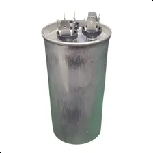 Capacitor Duplo 55+5 Uf Para Ar Condicionado Split 380v Foto  mini 1