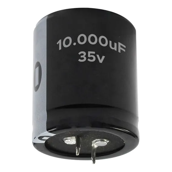 Capacitor Eletrolítico 10000uf X 35v 105° Alta Qualidade Foto 1