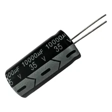 Capacitor Eletrolitico 10000x35v - 10000uf X 35v 105º Graus Foto mini  2