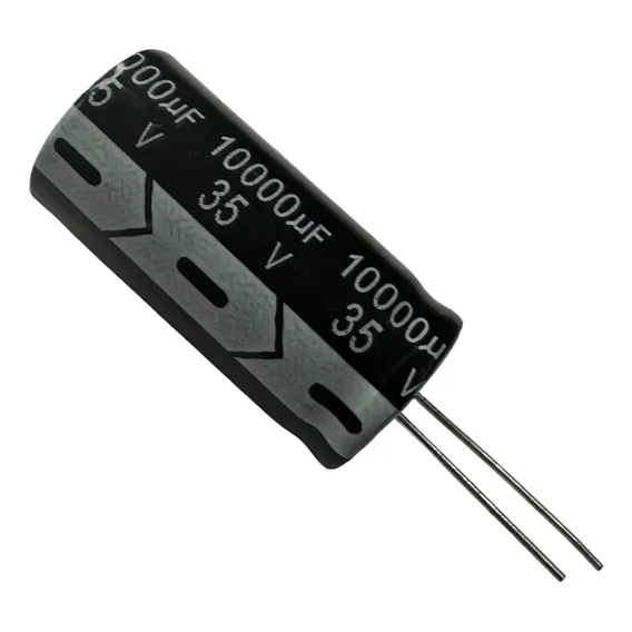 Capacitor Eletrolitico 10000x35v - 10000uf X 35v 105º Graus Foto 1