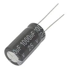 Capacitor Eletrolítico 1000uf 25v - 10 Peças Foto mini 4
