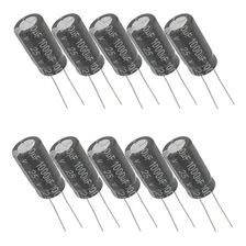 Capacitor Eletrolítico 1000uf 25v - 50 Peças Foto mini 4