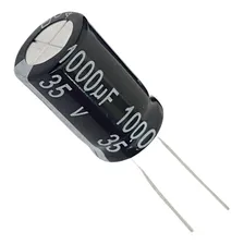 Capacitor Eletrolítico 1000uf 35v - 10 Peças Foto mini 1