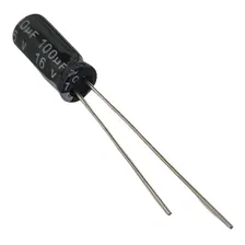 Capacitor Eletrolítico 100uf 16v - 10 Peças Foto mini  3