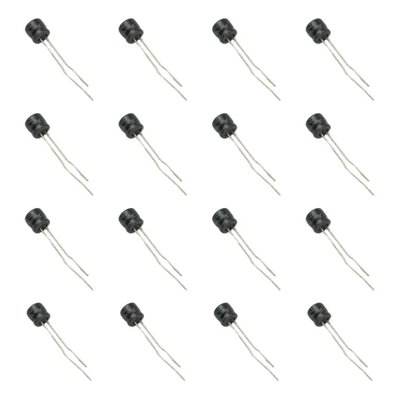 Capacitor Eletrolítico 100uf 16v 105 º 100 Pçs Foto 1