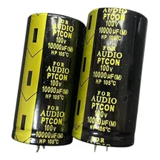 Capacitor Eletrolítico 100v 10000uf - 4 Peças Foto mini 1