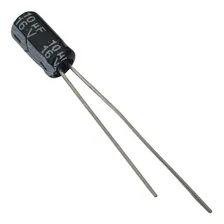 Capacitor Eletrolítico 10uf 16v - 10 Peças Foto mini 3