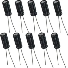 Capacitor Eletrolítico 10uf 35v - 10 Peças Foto mini 1