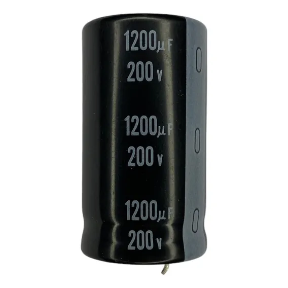 Capacitor Eletrolítico 1200uf 200v- 4 Peças Foto 1