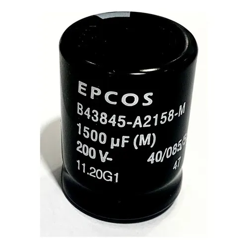 Capacitor Eletrolitico 1500UF-200V Foto 1