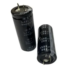 Capacitor Eletrolítico 1500uf 200v - 1peça Foto mini  3