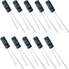 Capacitor Eletrolítico 1uf 50v - 10 Peças Foto mini 1