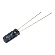 Capacitor Eletrolítico 1uf 50v - 10 Peças Foto mini 3