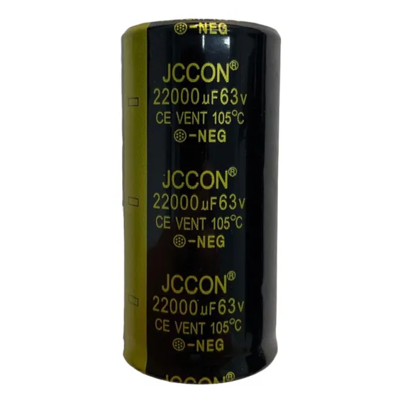 Capacitor Eletrolítico 22000uf 63v 35x72mm Foto 1