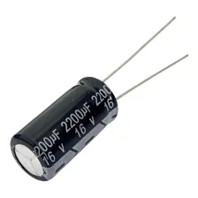 Capacitor Eletrolítico 2200uf 16v - 10 Peças Foto mini 4