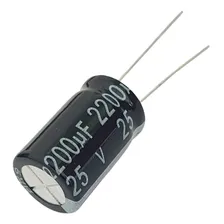 Capacitor Eletrolítico 2200uf 25v - 10 Peças Foto mini 4