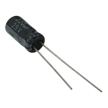Capacitor Eletrolítico 220uf 25v - 10 Peças Foto mini 3