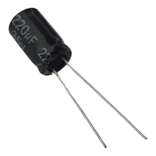 Capacitor Eletrolítico 220uf 35v - 10 Peças Foto mini  3