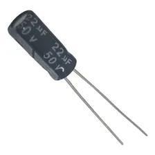 Capacitor Eletrolítico 22uf 50v - 10 Peças Foto mini  2