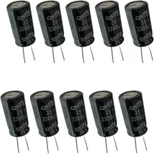 Capacitor Eletrolítico 3300uf 35v - 10 Peças Foto mini 1