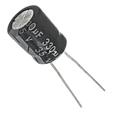 Capacitor Eletrolítico 330uf 35v - 10 Peças Foto mini 2