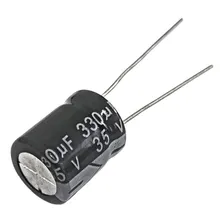 Capacitor Eletrolítico 330uf 35v - 10 Peças Foto mini 4