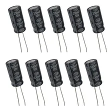 Capacitor Eletrolítico 330uf 50v - 10 Peças Foto mini 1