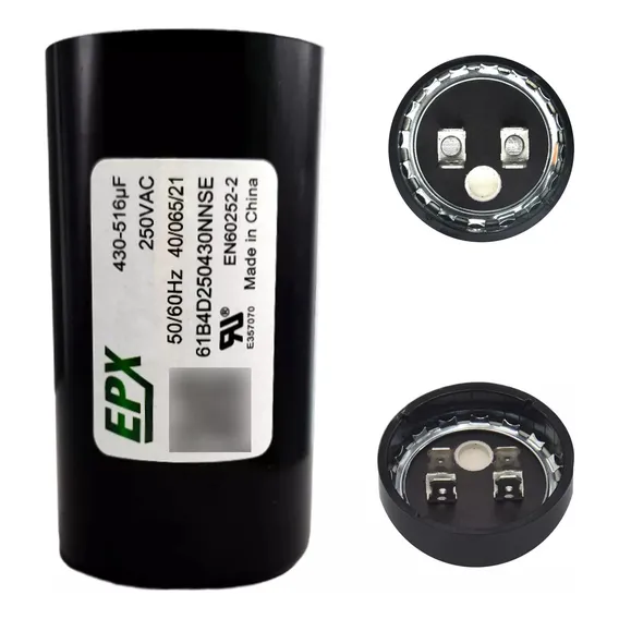Capacitor Eletrolitico 430uf 250v Epx Foto 1