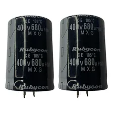 Capacitor Eletrolítico 450v 680uf 105°c - 3 Peças Foto mini 1
