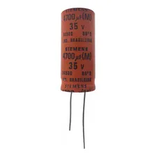 Capacitor Eletrolitico 4700uf uf-35v Siemens Foto mini 1