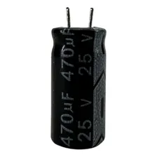 Capacitor Eletrolítico 470uf 25v - 10 Peças Foto mini 1