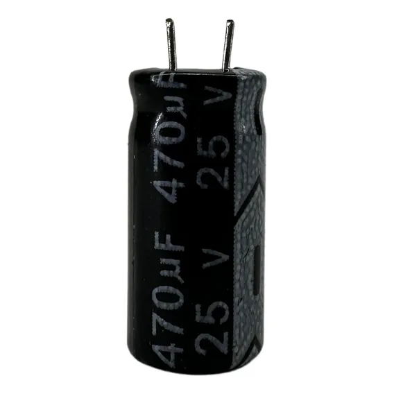 Capacitor Eletrolítico 470uf 25v - 10 Peças Foto 1