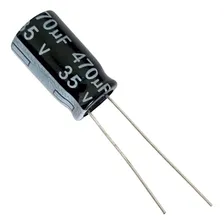 Capacitor Eletrolítico 470uf 35v - 10 Peças Foto mini  2
