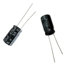 Capacitor Eletrolítico 470uf 35v - 10 Peças Foto mini 4