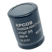 Capacitor Eletrolítico 470uf 400v 35x45mm Epcos Foto mini  2