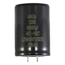 Capacitor Eletrolítico 470uf 450v 35mm 50mm 105 Foto  mini 1