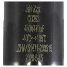 Capacitor Eletrolítico 470uf 450v 35mm 50mm 105 Foto mini 4