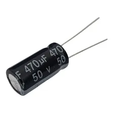 Capacitor Eletrolítico 470uf 50v - 10 Peças Foto mini  3