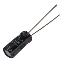 Capacitor Eletrolítico 47uf 16v - 10 Peças Foto mini 4