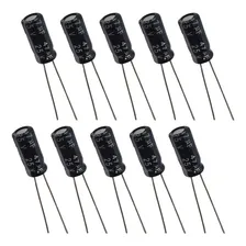 Capacitor Eletrolítico 47uf 25v - 10 Peças Foto mini 1