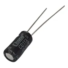 Capacitor Eletrolítico 47uf 25v - 10 Peças Foto mini 2