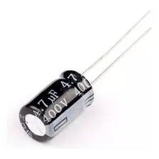 Capacitor Eletrolítico 4,7uf X 400v 105° 20 Pçs Foto mini 1