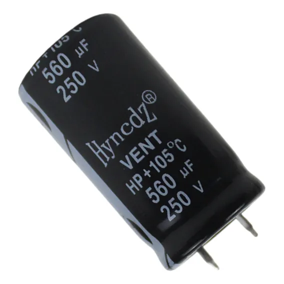Capacitor Eletrolitico 560x250v-105 Graus Foto 1