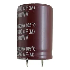 Capacitor Eletrolitico 680uf/200v 105Âșc Mr1762 Foto mini 1