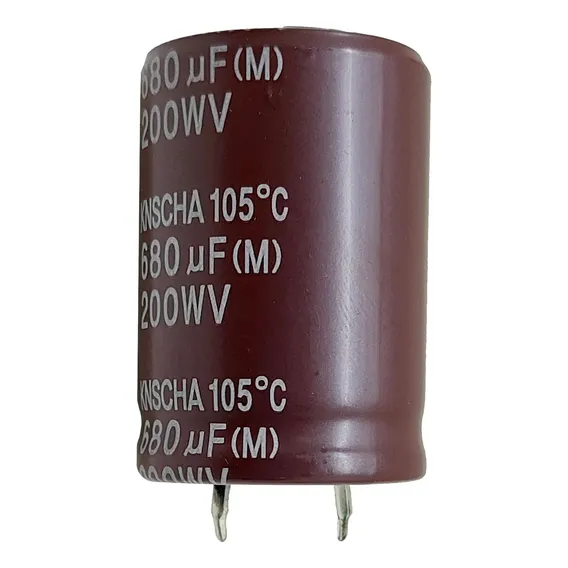 Capacitor Eletrolitico 680uf/200v 105Âșc Mr1762 Foto 1